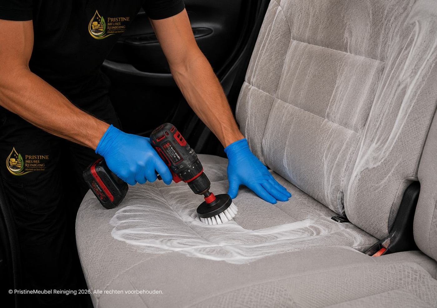 Auto-interieur reinigen